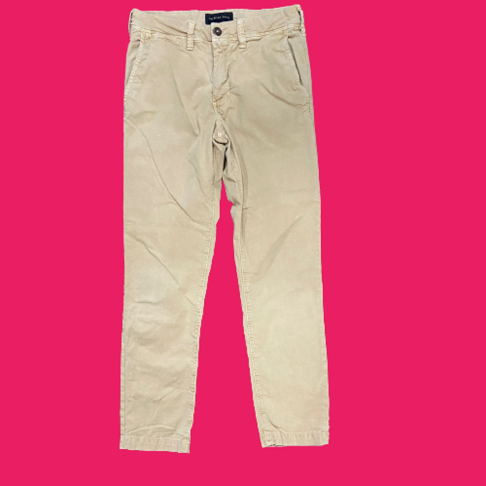 American Eagle Slim Straight Flex Khaki Pants Women's Size 28 x 30